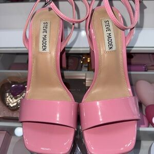 Steve Madden Pink Platform  Heels